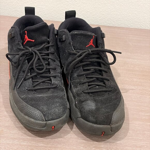2017 Air Jordan 12 Retro Low BG \'Black Max Orange\' main image 7